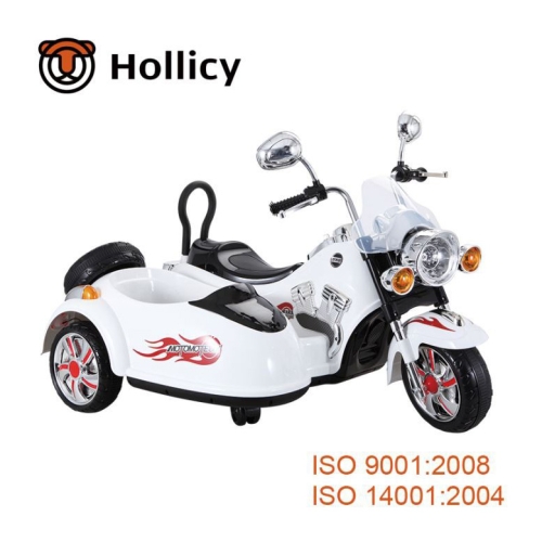 Children Two Seats Battery Operated Motorcycle Vintage Motorbike With LED Lights SX138